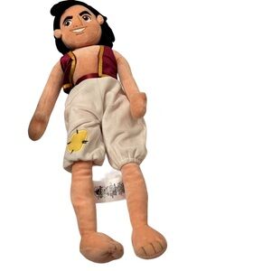 Disney Aladdin Prince Ali Plush Doll 18” NWOT